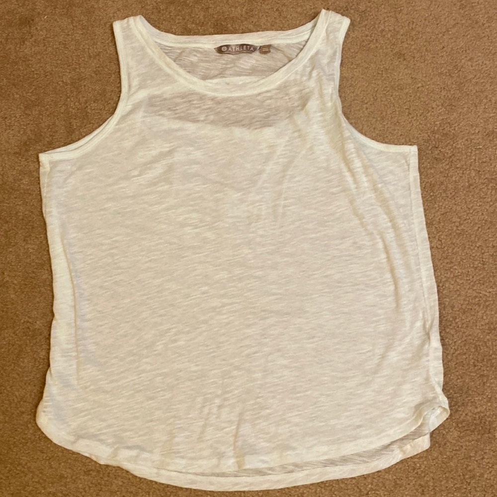 Athleta tank. Size L. Light Mint Green